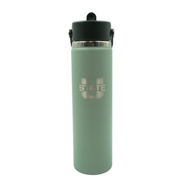 U-State 24 Oz. Wide Mouth Straw Lid Hydro Flask Agave